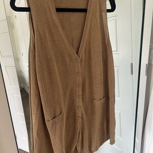 Zara Brown Knit Top